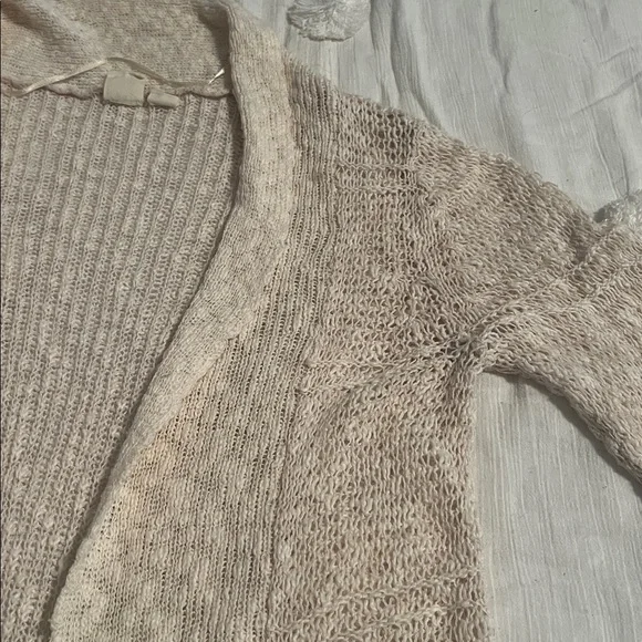 Roxy Women's Cream Knit Cardigan - Picture 5 of 5